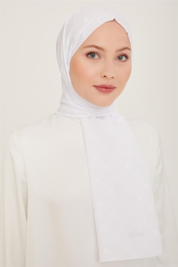 Armine Trend Monogram Şal 1 21174