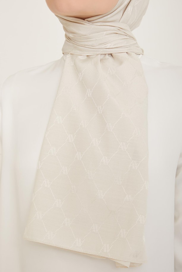 Armine Trend Monogram Şal 1 23003