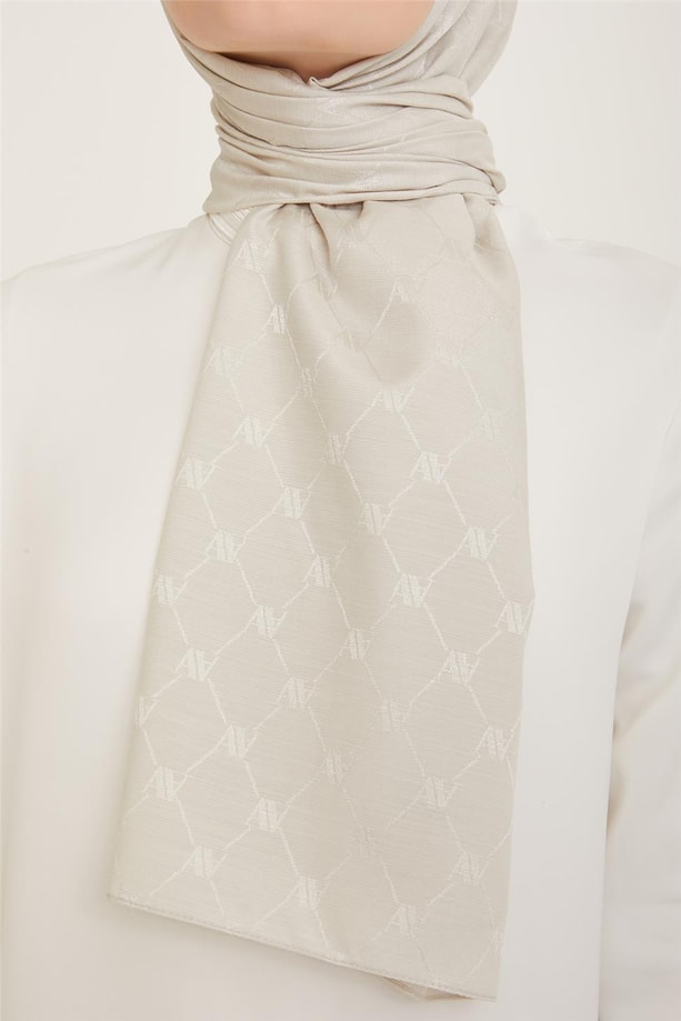 Armine Trend Monogram Şal 1 23004