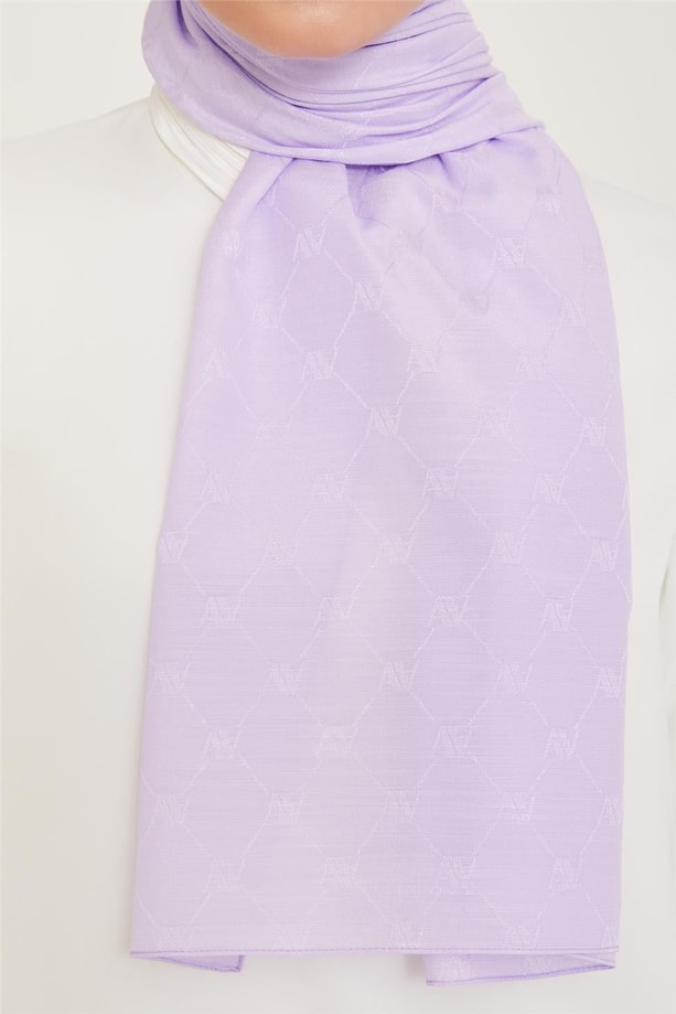 Armine Trend Monogram Şal 1 3198