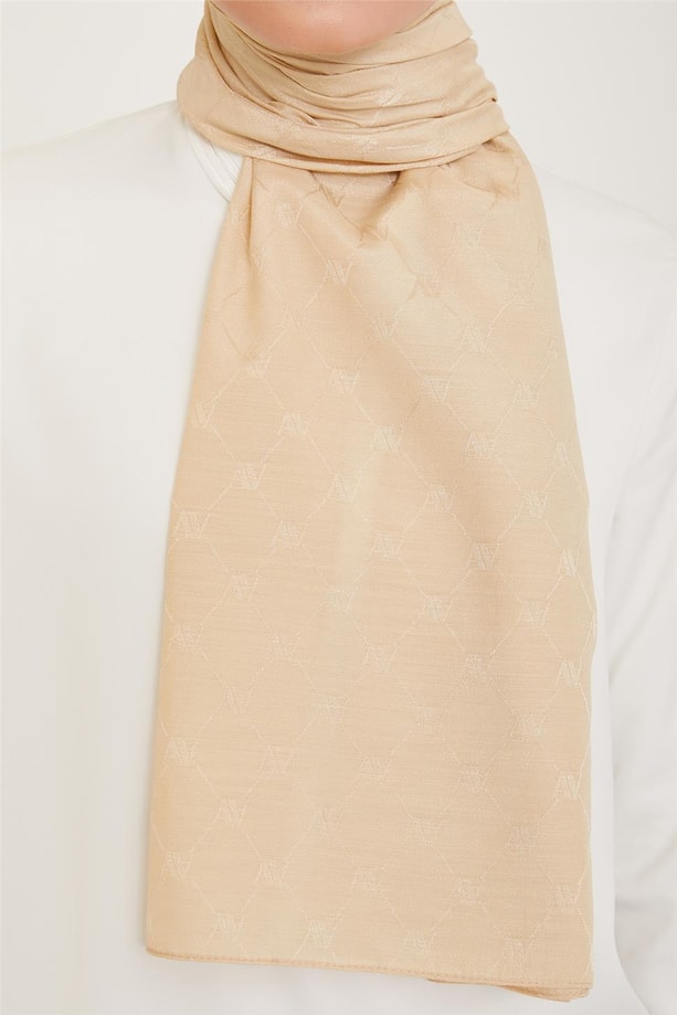 Armine Trend Monogram Şal 1 3205