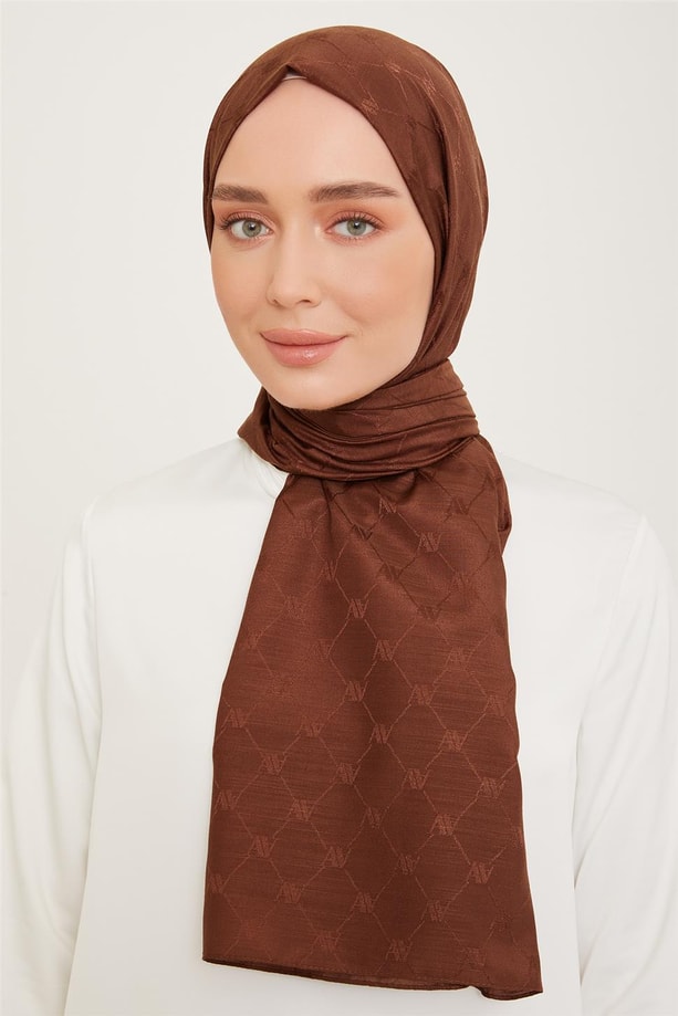 Armine Trend Monogram Şal 1 3209
