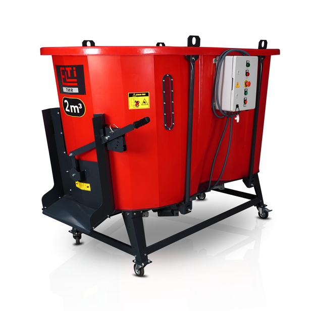 Melasty Yem Karma Makinesi 2 Metre Küp (220V - 50HZ - 3KW - 4HP) | Cimritilki.com