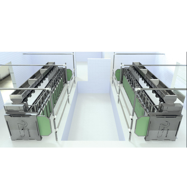 Melasty Otomatik Yemlemeli Hızlı Çıkış Padok (Sıcak Galvaniz Gövde) 2 x 24 | Cimritilki.com