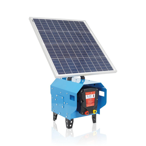 Puhu Compact Güneş Enerjili Elektrikli Çit Cihazı (60 W) (8 Joule = 80.000 m)  | Cimritilki.com