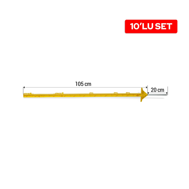 Puhu Plastik Direk (125 cm) | Cimritilki.com