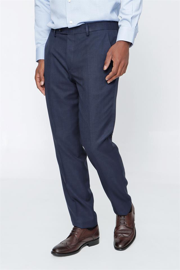 Armürlü Comfort Fit Rahat Kesim Klasik Pantolon 1003225155-40