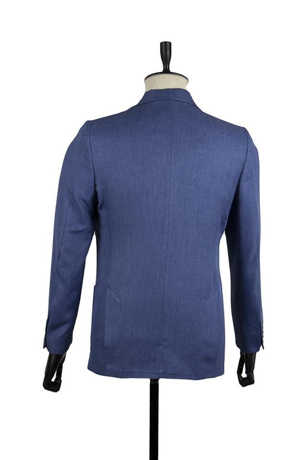 Desenli Armürlü Mono Yaka Yarım Astar 6 Drop Comfort Fit Rahat Kesim Ceket 1002220162-48