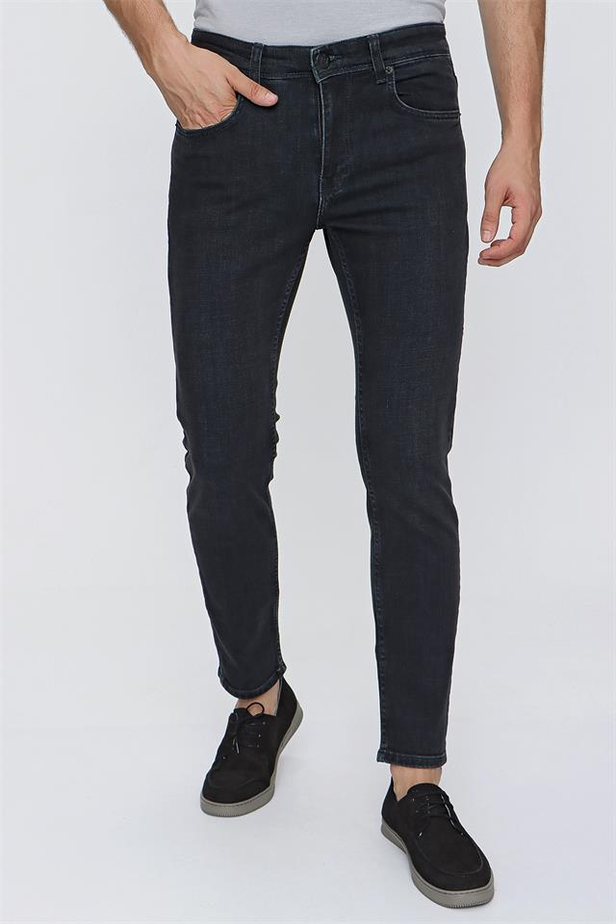 Gabardin 5 Cep Slim Fit Dar Kesim Casual Denim Pantolon 1023220156-31