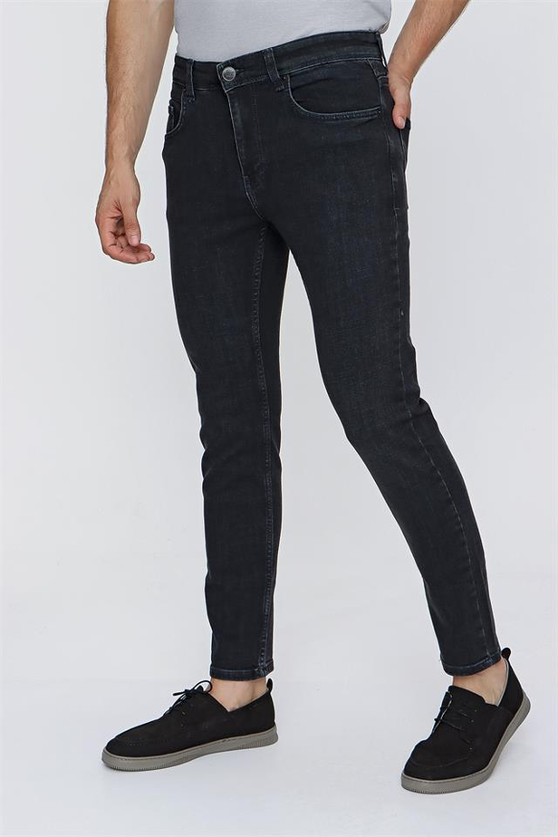 Gabardin 5 Cep Slim Fit Dar Kesim Casual Denim Pantolon 1023220156-31