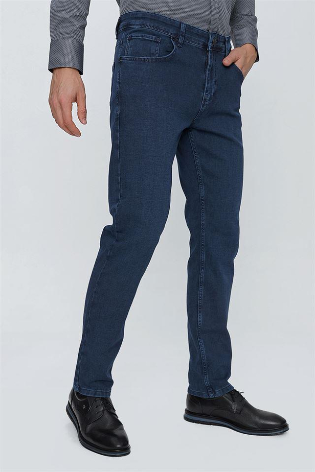 Gabardin Pamuklu 5 Cep Slim Fit Dar Kesim Casual Denim Pantolon 1023230111-31