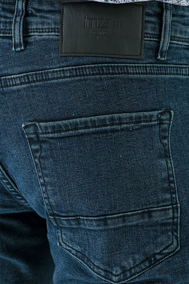 Koyu Haki Gabardin 5 Cepli Slim Fit Dar Kesim Casual Denim Jean Kot Pantolon 1023240150