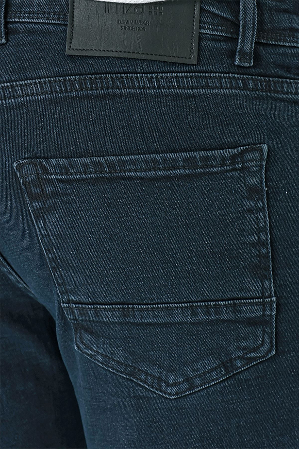 Koyu Kahverengi Gabardin 5 Cepli Slim Fit Dar Kesim Casual Denim Jean Kot Pantolon 1023240150