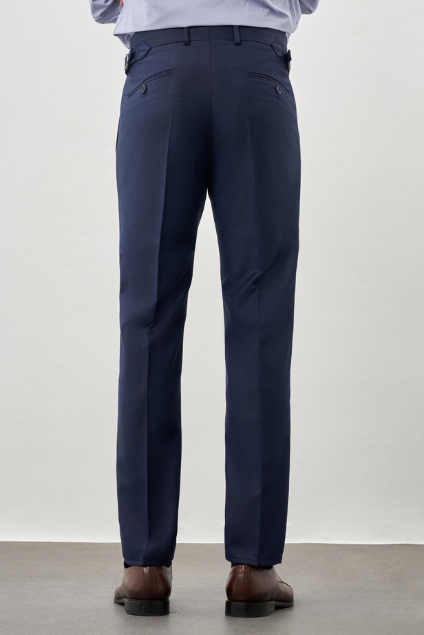 Koyu Lacivert 6 Cm Desenli6 Cm %100 Poliester Kravat 1003245173