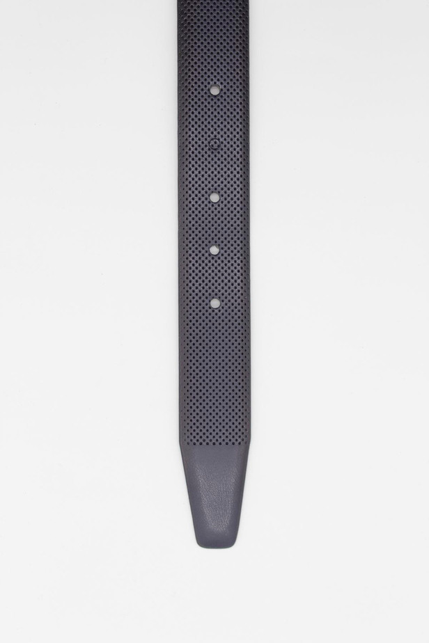 Koyu Lacivert Dikişli %100 Suni Deri Kemer 1046245202_200