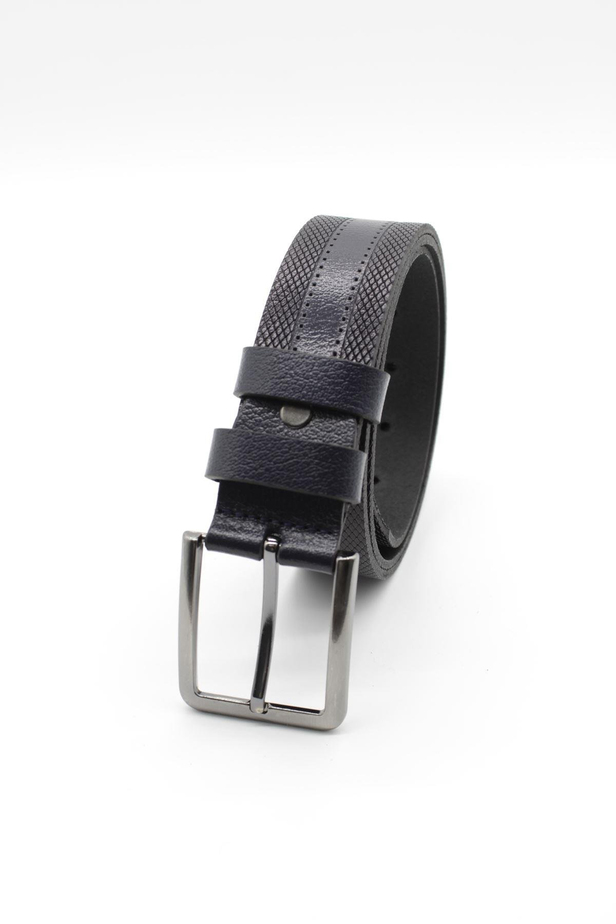 Koyu Lacivert Tokalı Analin Kemer