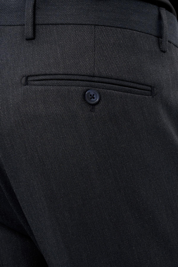 Lacivert Düz Gabardin Esnek Yan Cep Slim Fit Classic Pantolon 1003245209_219