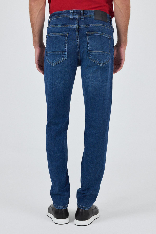 Mavi Gabardin 5 Cep Düz Paça Casual Slim Fit Pamuklu Denim Pantolon 1023250150