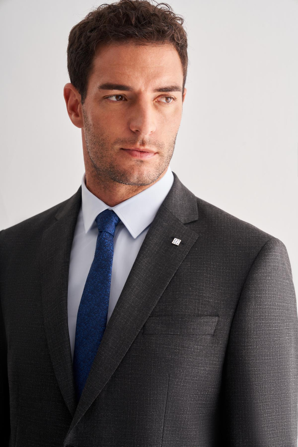 Siyah 4 Drop Comfort Fit Classic Takım Elbise 1001255121