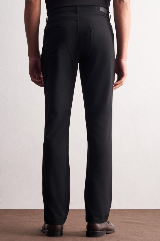 Siyah 5 Cep  Düz Paça Esnek Slim Fit  Casual Pantolon 1003255157
