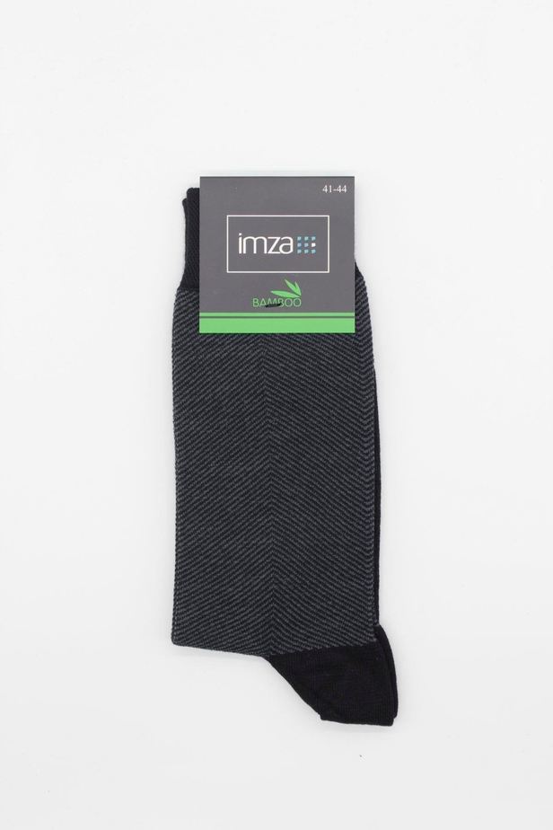 Siyah Bambu Desenli Çorap 1060245106