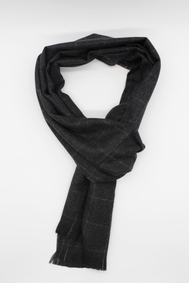 Siyah Desenli Kaşkol 1067245106_003