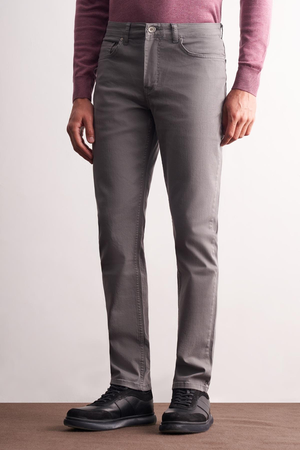 Su Yeşili 5 Cep Casual Slim Fit Pamuklu 5 Cep Pantolon 1003255318