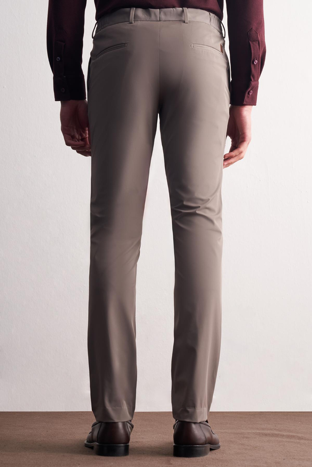 Vizon Yan Cep Düz Paça  Slim Fit Chino Casual Pantolon 1003255158