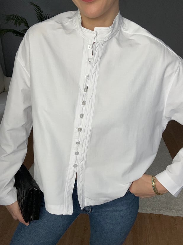 Emily Beyaz Gömlek 