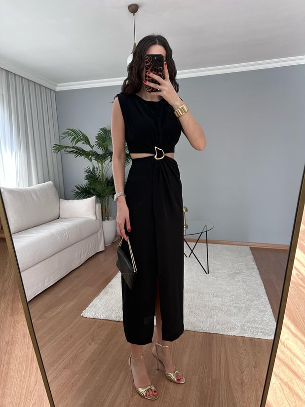 Chic Siyah Elbise