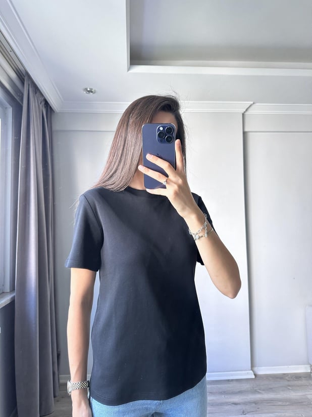 Cs Siyah Premium Tişört 