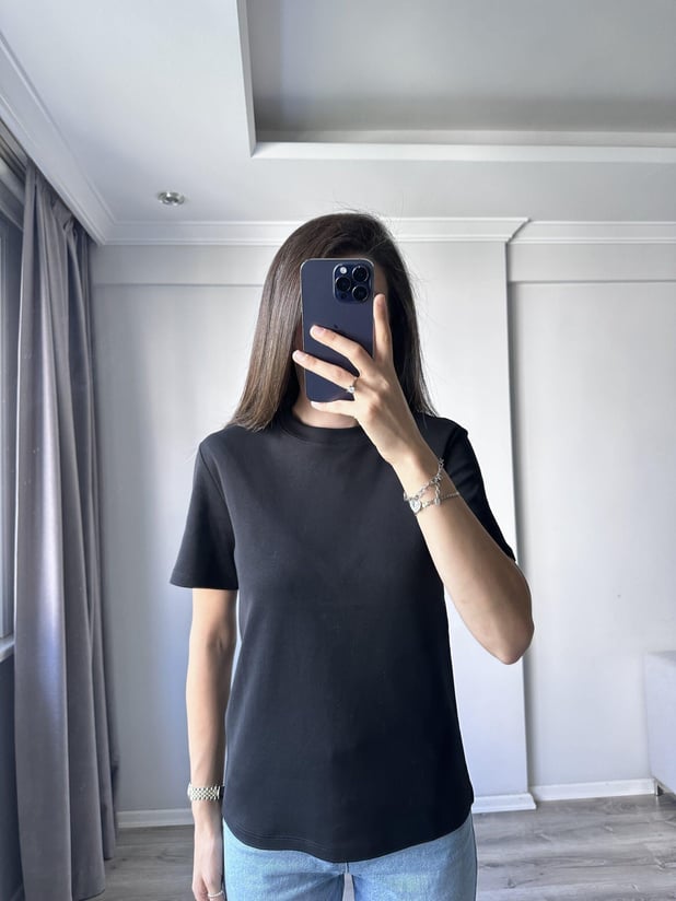 Cs Siyah Premium Tişört 