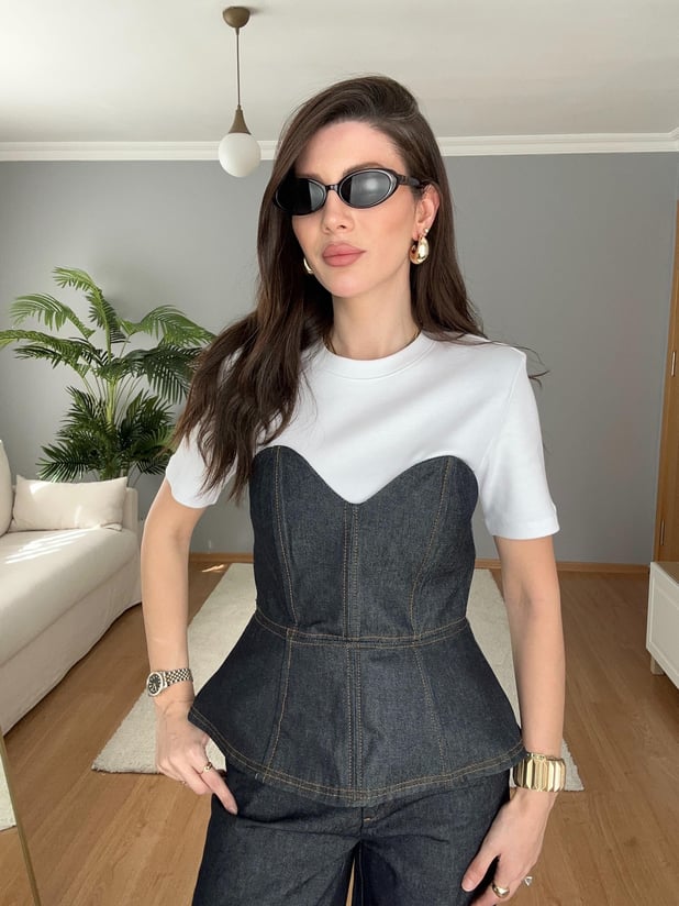 Denim Korse 
