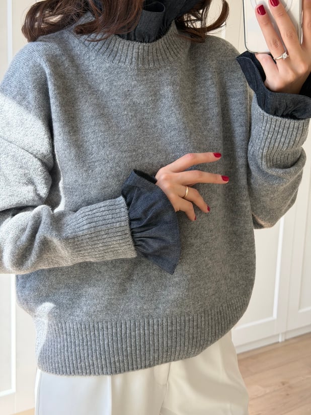 Denim Miu Set  (Siparişleriniz 1-5 gün içinde kargolanmakta)