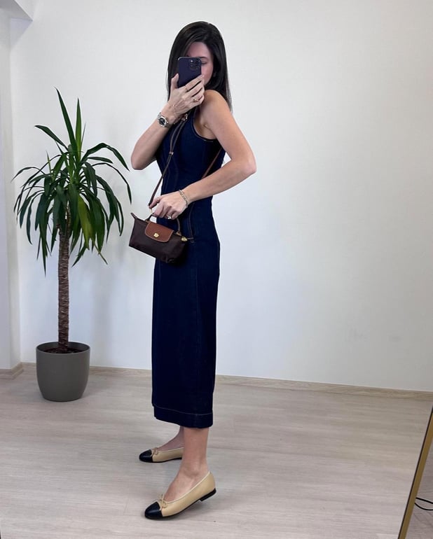 KATE DENİM ELBİSE 
