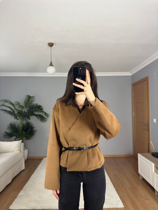 Kelly Camel Ceket
