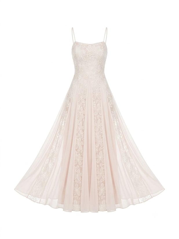 Layared Maxi Elbise 