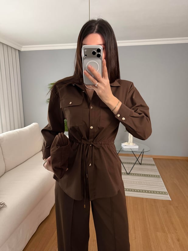 Luxa Kahve Renk Takım 
