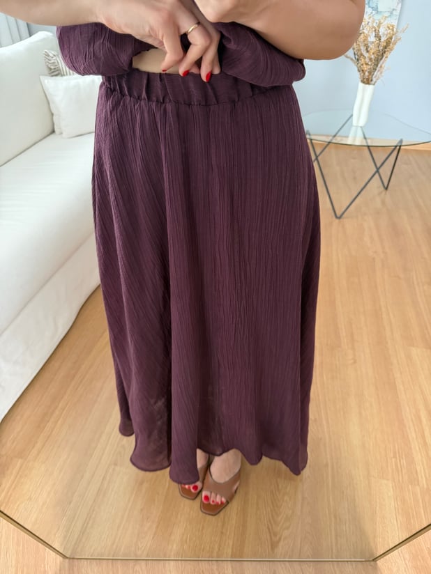 Nuvia Etekli Bordo Takım