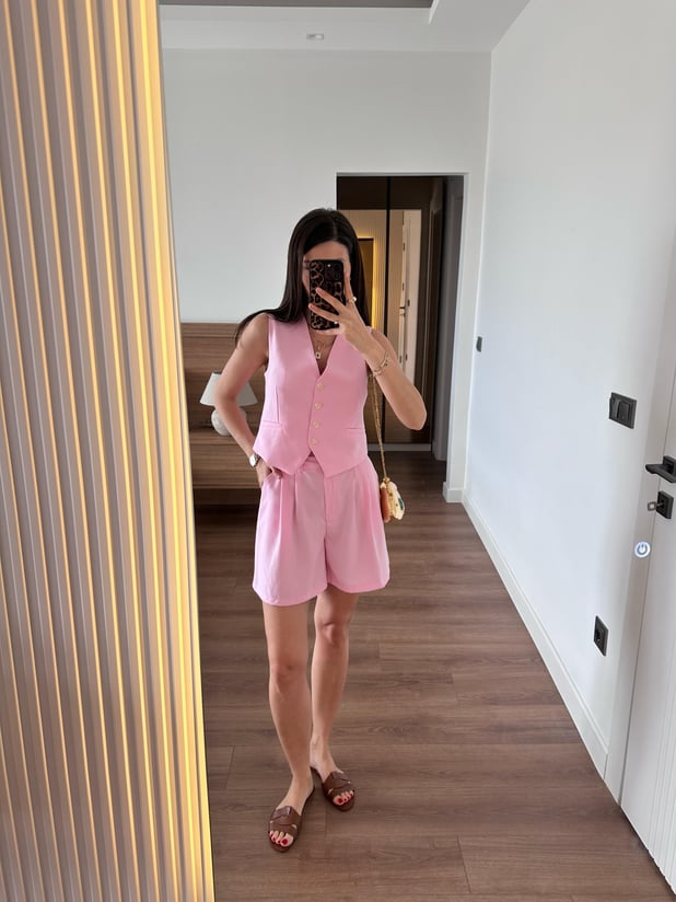 Pastel Pembe Takım