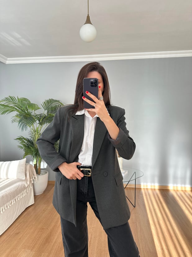Premium Füme Blazer