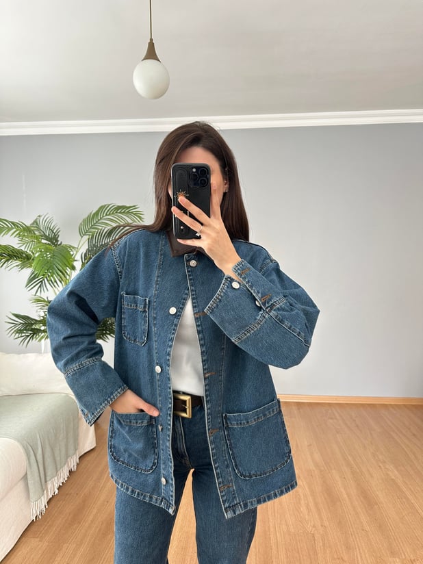 Selene Denim Ceket 