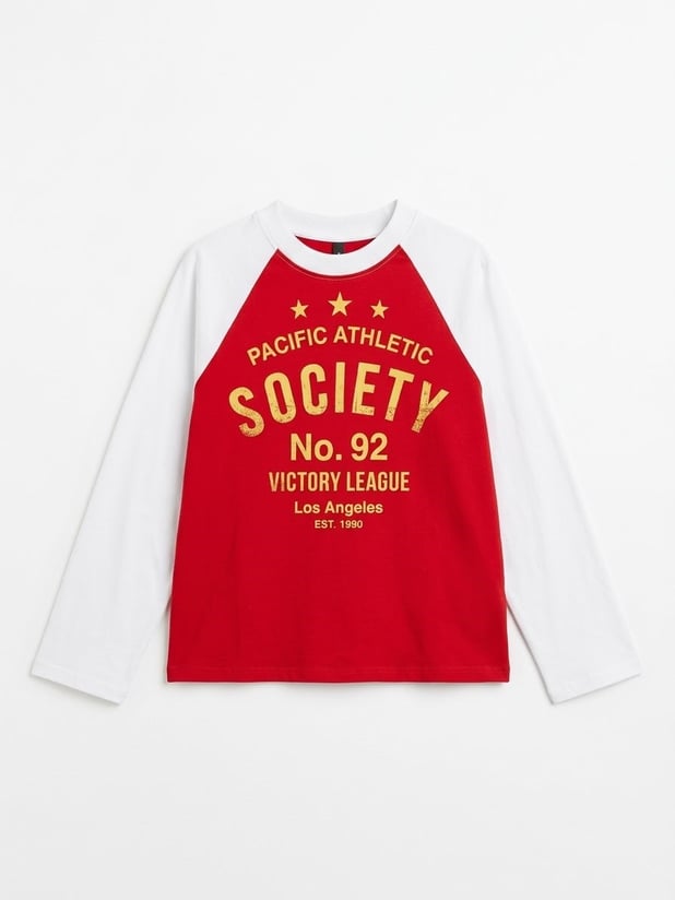 Society Baskılı Sweatshirt 