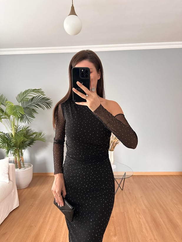 Alizee Siyah Elbise