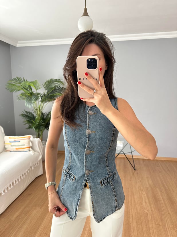Vivia Denim Yelek