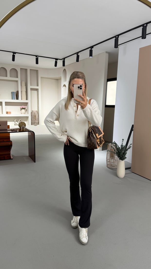 Premium Seri Siyah Flare Modal Tayt