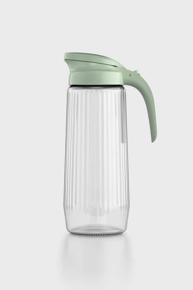 Renga Beluga 1500 ml Gravürlü Cam Sürahi 111021 Yeşil