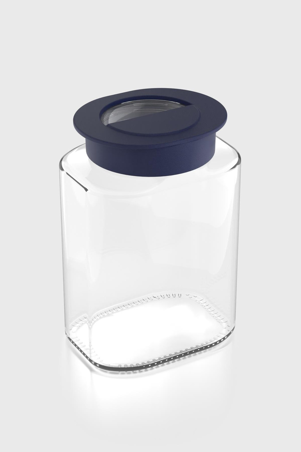 Renga Gaia 1400 ml Organizer Cam Kavanoz 131083 Lacivert