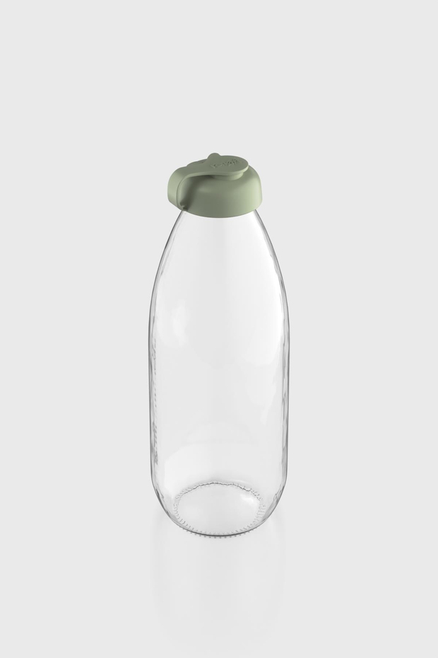 Renga Milky 1000 ml Cam Şişe 181009 Pastel Yeşil