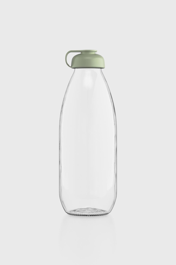 Renga Milky 1000 ml Cam Şişe 181009 Pastel Yeşil